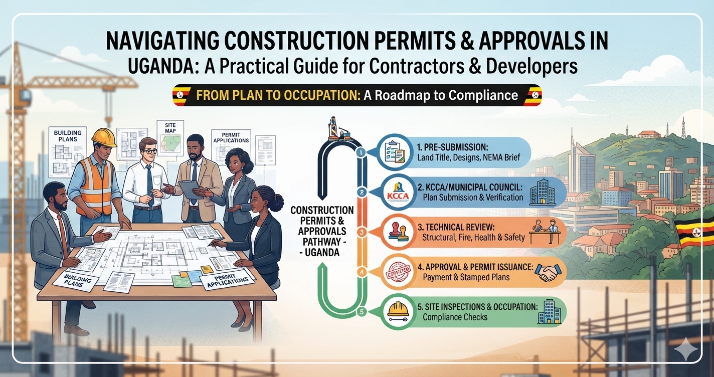 How to Navigate Construction Permits and Approvals in Uganda: A Practical Guide for Contractors and Developers