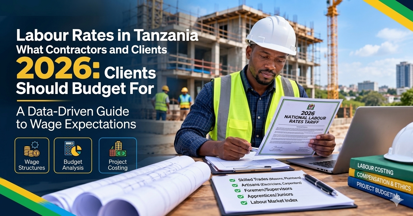 Labour Rates in Tanzania 2026: What Contractors and Clients Should Budget For