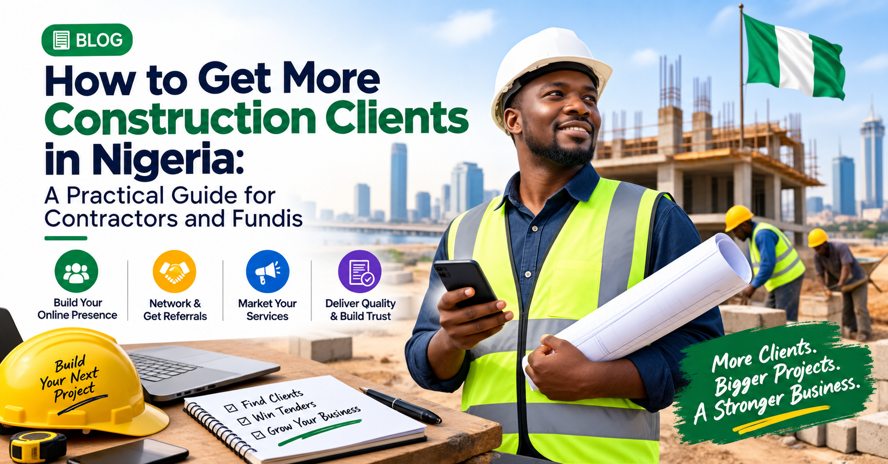 How to Get More Construction Clients in Nigeria: A Practical Guide for Contractors and Fundis