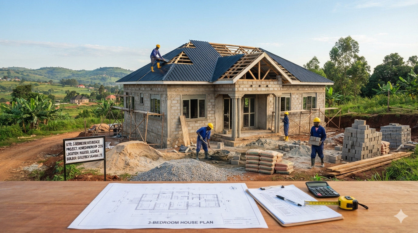 How Much Does It Cost to Build a 3-Bedroom House in Uganda? A 2026 Breakdown